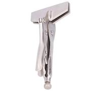 Haofy Pince de Verrouillage Plate Multifonctionnelle, étau à Tête Plate en Acier Durable, Pince de Verrouillage pour Pièces à Souder, avec écrou Réglable pour Différentes épaisseurs, Idéale pour les