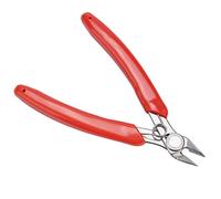 Haofy Pince Diagonale Pince à Câble Outil de Coupe Petit Corps Poignée Confortable L pour Artisans et Constructeurs Acier à Haute Teneur en Carbone Noir (Grand)