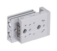 Haofy Pince Pneumatique Parallèle à Air, Cylindre à Double Action de Haute Précision pour Outils Pneumatiques en Alliage D'aluminium 6mm (HLQ6-10S)