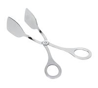 Haofy Pinces de Service Pinces à Ciseaux en Acier Inoxydable 304 en Acier Inoxydable 7,3 Pouces Tête de Verrouillage Polie Poignée Ergonomique pour la Cuisson Griller Cuisson Salade Pain BBQ Buffet