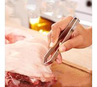 Haofy Pincettes à Arêtes de Poisson, Outil en Acier Inoxydable pour l'épilation des Arêtes de Poisson et des Poils, Conception Compacte, Essentiel de Cuisine pour la Cuisine et la Préparation des