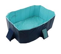 Haofy Piscine Pliable 120" X 78" pour Une Utilisation Familiale dans Le Jardin, Aucun Gonflage Requis, Piscine de Bain Surdimensionnée pour la Maison, l'extérieur, Le Patio, la Plage, Le (1,6