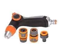 Haofy Pistolet D'arrosage avec Buse Rotative et Commande au Pouce pour le Lavage Extérieur des Plantes, des Voitures et des Animaux domestiques.