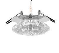 Haofy Plafonnier en Cristal, Lampe Encastrée à LED, Lustre Moderne, Luminaires Domestiques pour Salle de Bain, Salon, Porche, Cuisine, Chambre, Couloir(Lumière froide)