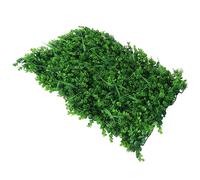 Haofy Plantes Artificielles Panneau de Mur d'herbe Mur de Verdure Réaliste Dense pour Décoration Extérieure Intérieure, Décoration de Fête de Mariage, Matériau PE, 60x40cm (Type 4)