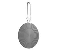 Haofy Plaque de Diffusion de Chaleur en Alliage d'aluminium de 10 Pouces pour une Répartition Uniforme de la Chaleur avec Anneau Antidérapant et Poignée Amovible Adaptée à la Cuisinière à Gaz à