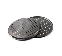 Haofy Plat à Pizza Plateau perforé en Acier au Carbone pour une Répartition Uniforme de la Chaleur Antiadhésive Légère Garantissant une Pizza Parfaite à Chaque Fois Idéal pour les Cuisiniers à