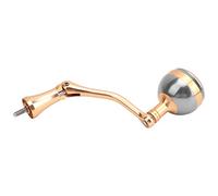 Haofy Poignée de Moulinet Spinning en Alliage D'aluminium, à Visser pour la Pêche Domestique, Rouge (#11)