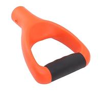 Haofy Poignée de Pelle de 3,2 Cm avec Poignée en D, Conception Ergonomique pour Creuser et Ratisser Confortablement, de Remplacement Multifonctionnelle pour Chasse-Neige, Sol Humide, Utilisation