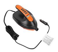 Haofy Pompe à Air Haute Pression 12 V, Pompe électrique Numérique avec écran LCD, Débit d'air 70 L/Min pour Planche à Pagaie, Bateau Gonflable, Matelas Pneumatique