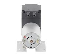 Haofy Pompe à Vide Puissante avec Support - Pompe D'aspiration 72 Kpa pour Analyse et échantillonnage de Gaz 12 L/min 8 W pour Instrumentation et échantillonnage (DC24V)