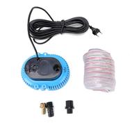 Haofy Pompe de Couverture de Piscine 850 GPH Eau Submersible Hors Sol avec Tuyau de 16 Pieds 75W Drainage Automatique du sous-Sol du 3 Adaptateurs Cordon d'alimentation de 25 Pieds (Prise UE 220V)