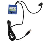 Haofy Pompe de Fontaine à Eau pour Animaux de Compagnie avec Lumière LED, Alimentée par USB, Fonctionnement Ultra Silencieux, Câble de 5,9 Pieds