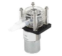 Haofy Pompe Doseuse Silencieuse à Longue Durée de Vie, 500 ML/min, pour Laboratoire D'aquarium, Tube en Silicone de qualité Alimentaire 24V, PC Transparent (24V)