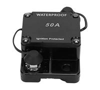 Haofy Porte-fusible à Interrupteur Automatique avec Protection contre les Surcharges pour les Systèmes de sécurité des Circuits DC12-24V (50A)