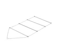 Haofy Porte-selle 33 Pouces Extra Large en Fer pour Couvertures de Chevaux, Organisateur pour écuries, Remorques, Support de Couvertures pour Chevaux avec 4 Tiges de Suspension, Peut Contenir 4,