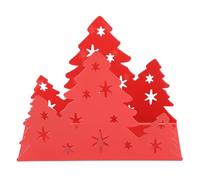Haofy Porte-Serviettes de Noël, Motif Arbre Festif Maintient les Serviettes Verticales, Finition Dorée en Acier Inoxydable, 227 G, Compact pour la Maison, le Restaurant, les Tables de Salle à Manger
