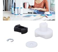 Haofy Poulie de Moteur Rechange 14 Dents ABS pour Machine à Coudre 2250 2259 8280 1507, Kit D'entraînement avec Coussinet en Caoutchouc Réduit les Vibrations Glissement