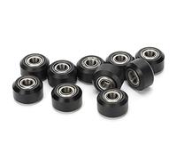 Haofy Poulie de Renvoi de qualité Moteur, Jeu de Roues de 5mm, 10 Pièces, avec Roulement MR105, Remplacement Parfait pour les Amateurs D'imprimantes 3D