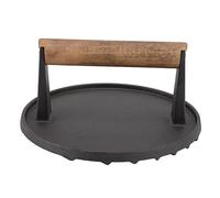 Haofy Presse à Gril Robuste en Fonte pour éviter Les Brûlures, Presse à Hamburgers pour la Cuisine, avec Poignée pour Hamburgers, Steaks, 3,1 "x 6,9"