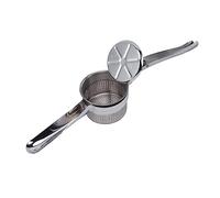 Haofy Presse-Purée Manuel en Acier Inoxydable 304 avec Distribution Uniforme des Mailles pour Purée de Pommes de Terre, Jus, Préparation de Repas, Convient pour les Petites Cuisines, la Vie en