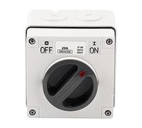 Haofy Prise de Commutation, Matériau Ignifuge, Conception Ignifuge, Indice d'étanchéité IP66, pour Utilisation en Extérieur et Applications de Contrôle Industriel (3P20A)