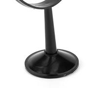 Haofy Prisme Triangulaire en Verre Optique, Outil Pédagogique de Réflexion Précise de la Lumière pour les Classes de Sciences de la Maternelle, de L'école Primaire et du Lycée avec Support Noir