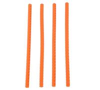 Haofy Protecteur de Grille de Four Universel en Silicone Résistant à la Chaleur - Doublure de Grille de Four 4 Pièces 360C Conception Facile à Enfiler pour la Cuisine, le Restaurant et la Maison