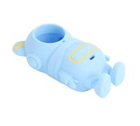 Haofy Protecteur D'objectif de Caméra en Silicone, Conception D'astronaute, pour GO 3S, Manchon de Caméra d'action Anti-Chute pour Les Chercheurs D'aventure, Bleu