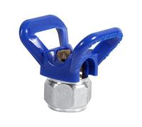 Haofy Protection de Siège de Buse de Pulvérisation sans Air, Protection de Pointe de Peinture en Métal et en Plastique, Remplacement Universel pour Les Pulvérisateurs Wagner Titan