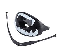 Haofy Protège-Dents TPR de qualité Alimentaire, 4 Couleurs, Résistant aux Chocs, Protecteur de Dents pour Boxe, Rugby, Football, Sport, 1 unité (blanches sur fond noir)