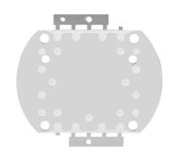 Haofy Puce de Lumière, Ampoule LED Haute Puissance, Module en Aluminium intégré 10W 395-400Nm pour le Traitement de la Numérisation Médicale (30W)