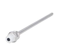 Haofy Puits Thermométrique IP68 en Acier Inoxydable pour Capteur Solaire, Sonde 8 X 300 Mm, Thermomètre étanche pour Accessoires Matériels