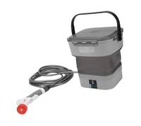 Haofy Pulvérisateur électrique à Pression, Réservoir Pliable de 12l avec Buse 5 en 1 pour Jardin, Lavage de Voiture, Nettoyage d'animaux, Utilisation en Extérieur