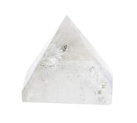 Haofy Pyramide de Cristal Naturel Quartz pour Guérison Énergétique Protection Décoration Maison Bureau Méditation Pratiques Spirituelles