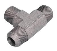 Haofy Raccord en T en Fer Té Droit Soigneusement Poli pour Compresseurs D'Air, Haute dureté et Résistance à la Corrosion pour Accessoires de Pompe à Air (80 Té droit (297))