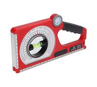 Haofy Rapporteur Magnétique avec Jauge D'angle, Outil de Niveau à Bulle pour L'architecture et la Décoration Intérieure, Matériau ABS