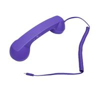 Haofy Récepteur de Poignée de Téléphone Fixe, combiné Filaire Rétro, Communication Claire, Contrôle du Volume pour Les Appels Mobiles (Purple)