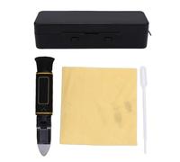 Haofy Réfractomètre Brix à Double échelle 0-32% 1.000-1.120 Gravité Spécifique Pré-calibré Compteur de Teneur en Sucre pour Kit Test Moût Bière Vin Maison