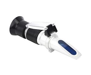 Haofy Réfractomètre Concentration Brix Meter 0-90% Outil de Mesure Précis pour Tester le Sucre Liquide, Fonction ATC, Fonctionnement Convivial