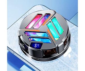 Haofy Refroidisseur de Téléphone Ventilateur de Refroidissement à Semi-conducteur Efficace pour une Dissipation Rapide de la Chaleur pour Jouer à des Jeux Streaming en Direct Compatible avec la