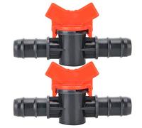 Haofy Régulateur de Débit d'eau pour Aquarium, Valve d'air Réglable en Plastique, Accessoires 'Aquarium de 14 Mm pour Réservoirs 'Eau Douce et ' Salée (14mm)