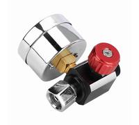 Haofy Régulateur de Pression D'air Réglable Dispositif de Mesure pour la Commande de Pistolet en Pulvérisation de Commande avec un Matériau en Alliage en Aluminium Durable en Filetage G1 / 4 pour
