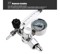 Haofy Régulateur de Pression de Débitmètre D'argon pour la stabilité du Soudage G5/8 de Haute qualité pour le Soudage Mig Tig, Réducteur de Pression 0-25 MPa pour Soudeurs