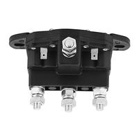 Haofy Relais solénoïde 6 bornes 12V, 150A surtension service continu | Commande fiable pour moteurs de treuil et chasse-neige, inversement de polarité pour pompe hydraulique, connexions par