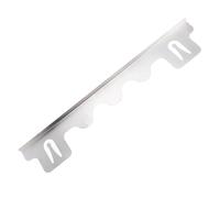 Haofy Remplisseur D'écart de Poêle en Acier Inoxydable argenté, Couvercle D'écart de Comptoir de Cuisine Résistant à la Chaleur pour une Vie Bien Rangée, 2 Pièces 23.43"