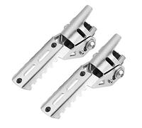 Haofy Repose-pieds Avant Pliables en Acier Inoxydable pour Moto R1200GS 2013-2017, Adhérence Optimale, Durable, 1 Paire pour une Conduite Confortable