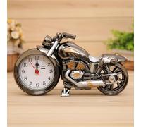 Haofy Réveil Moto Vintage avec Alarme Multiples, Design Rétro en Plastique Résistant, Mouvement à Quartz Précise, Décoration Bureau et Chambre, Cadeau pour Enfants et Adultes