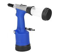 Haofy Riveteuse Pneumatique Auto-amorçante, Pistolet de Rivetage en Acier Inoxydable et Fer en Aluminium pour Rivets 2.4/3.2/4.0/.8mm pour L'industrie Automobile (KP-708X (Auto-amorçant))