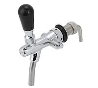 Haofy Robinet de Bière Réglable en Acier Inoxydable pour Fûts de Bière avec Filetage G5/8 Pouces, Accessoires de Pratiques pour le Brassage Maison et les, Matériau en Laiton Sain